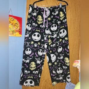 Nightmare Before Christmas Lounge Pants + Oogie Boogie Squishmallow | Disney |